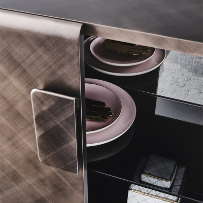 Буфет Cattelan italia Tudor - brushed bronze , ножки 733889