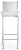 Обеденный стул Cattelan italia Alessio 540332083071 - cuoio BIANCO cuciture 209444