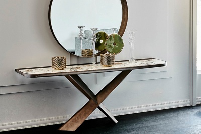 Консоль Cattelan italia TERMINAL Keramik Premium TERMINAL Keramik Premium - база brushed bronze 446820