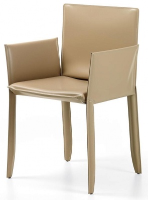 Обеденный стул Cattelan italia Piuma 540389080090 - cuoio PANNA 921988