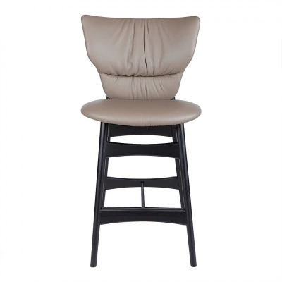 Барный стул Cattelan italia Dumbo 540232190960 - Ash lacquer black matt 538756