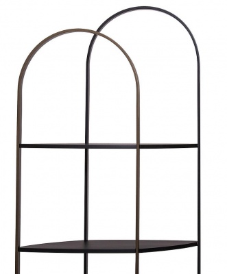 Стеллаж Tonin Casa Sand 6474 - stone bronze / black 584105