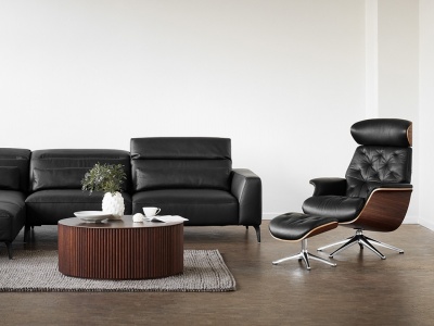 Кресло для отдыха Flexlux VOLDEN | деревянная ракушка 586623