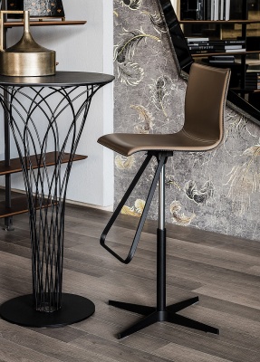 Обеденный стул Cattelan italia Toto X 550 005 280 147 - ecopelle MARRONE 337156