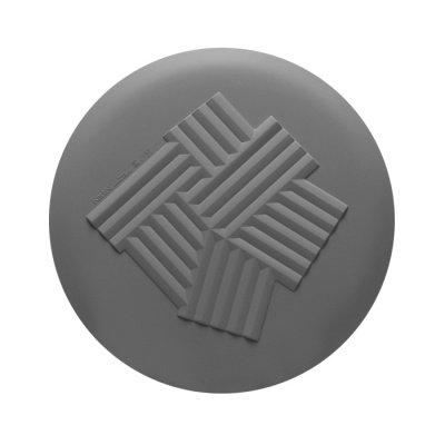 Блюдо, d32*h1.6, черный антрацит (anthracite black) 465902