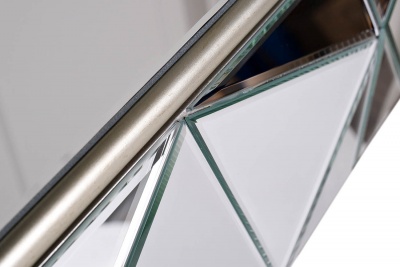 Консоль зеркальная с ящиками 243920