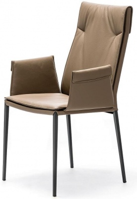 Обеденный стул Cattelan italia Isabel Ml 540270380004 - ecopelle BEIGE 451702