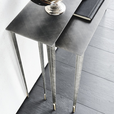 Консоль Cattelan italia Etoile 80 Set - Brushed Grey 315170
