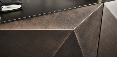 Комод Cattelan italia 3 + Optional drawer*3 - brushed bronze , OP69 197910
