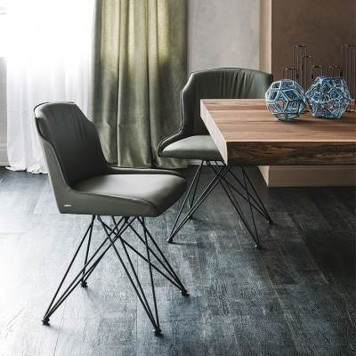 Обеденный стул Cattelan italia Flaminia Flaminia A - база black GFM73 642763