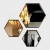 Настенное зеркало Visual Hexagonal 802548 Настенное зеркало Visual Hexagonal 802548