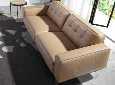 Диван 3-х местный 6120/5606-3P-M5668 с обивкой из стеганой кожи 399683