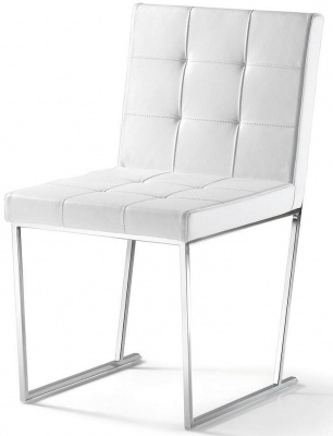 Обеденный стул Cattelan italia Kate 540 309 260 001 - ecopelle BIANCO 875708