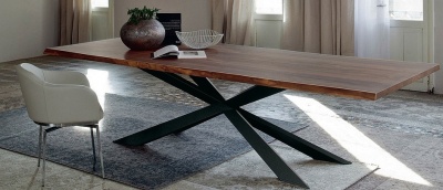 Обеденный стол Cattelan italia Spyder wood - топ - NC walnut canaletto 515266