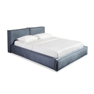 Кровать с решеткой Alita, отделка ткань Suede TL 517 кат 2 892343