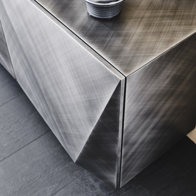Комод Cattelan italia Kayak B3 - base - OP69 matt graphite 775275
