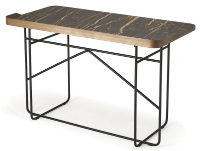 Письменный стол Cattelan italia - база - black steel 407268