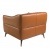 Кресло 5098/KF150-1P с кожаной обивкой капитоне 486640 Кресло 5098/KF150-1P с кожаной обивкой капитоне 486640