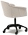 Обеденный стул Cattelan italia Tyler Wheels 540254190001 - ecopelle BIANCO 986677 Обеденный стул Cattelan italia Tyler Wheels 540254190001 - ecopelle BIANCO 986677