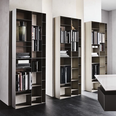 Стеллаж Cattelan italia Latitude 640120080000 - GFM11 goffrato titanio 299953